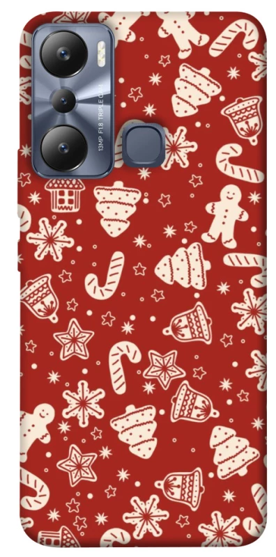 Чохол на Infinix Hot 20i Новорічний v3 фото 1 з 1