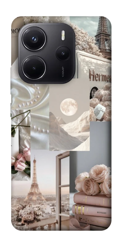 Чохол на Xiaomi Redmi Note 14 4G (Europe version) Fashion collage ver.6 фото 1 з 1