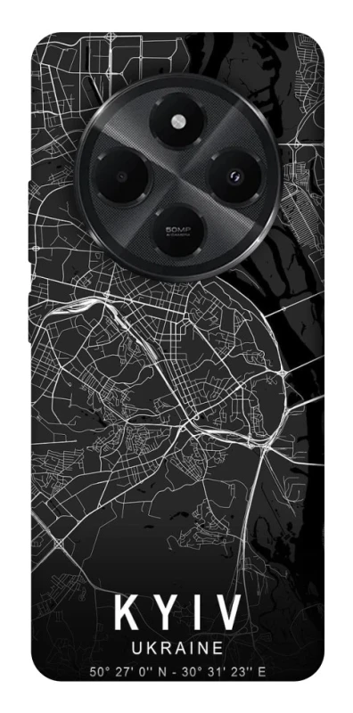 Чохол на Xiaomi Redmi A4 Kyiv map фото 1 з 1