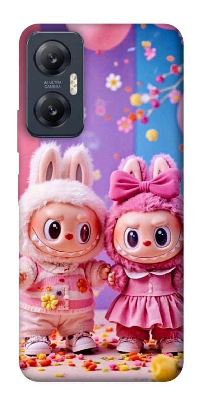 Чохол на Infinix Hot 20 5G Labubu twins ver.2 фото 1 з 1