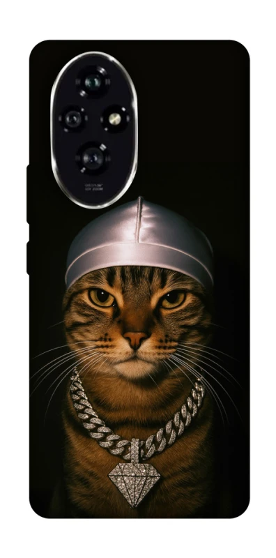 Чохол на Honor 200 Cat in Bling фото 1 з 1