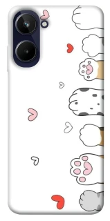 Чехол на Realme 10 4G Paws фото 1 из 1
