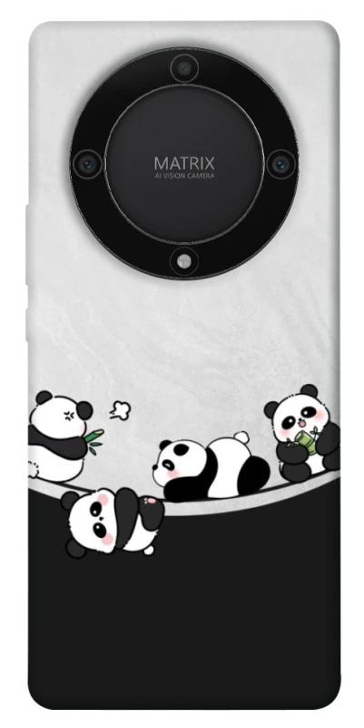Чохол на Huawei Magic5 Lite Four pandas фото 1 з 1