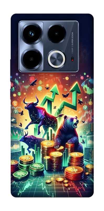Чехол на Infinix Note 40 4G Crypto market фото 1 из 1