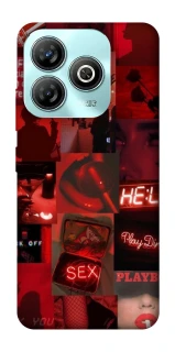 Чехол на ZTE Blade A75 4G Love collage ver.3 фото 1 из 1