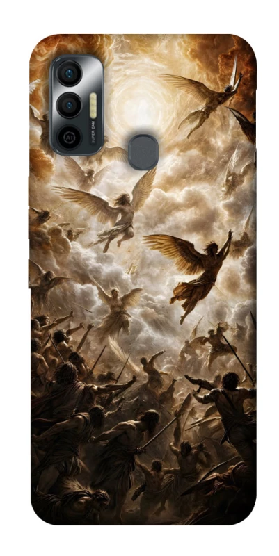 Чехол на TECNO Spark 7 angels фото 1 из 1