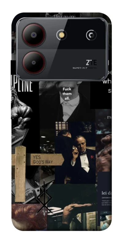 Чохол на ZTE Blade A54 4G Men's style v2 фото 1 з 1