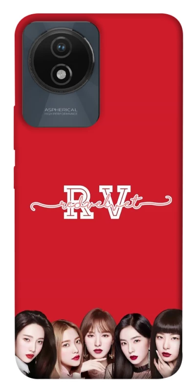 Чохол на Vivo Y02 RED VELVET v3 фото 1 з 1