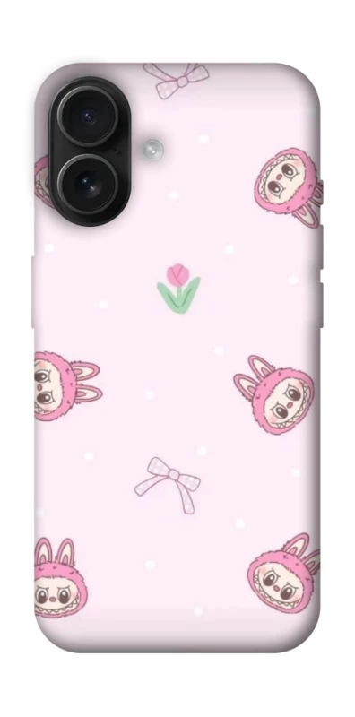Чохол на Apple iPhone 16 Labubu Flower фото 1 з 1