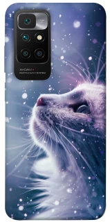Чехол на Xiaomi Redmi 10 Snow cat фото 1 из 1