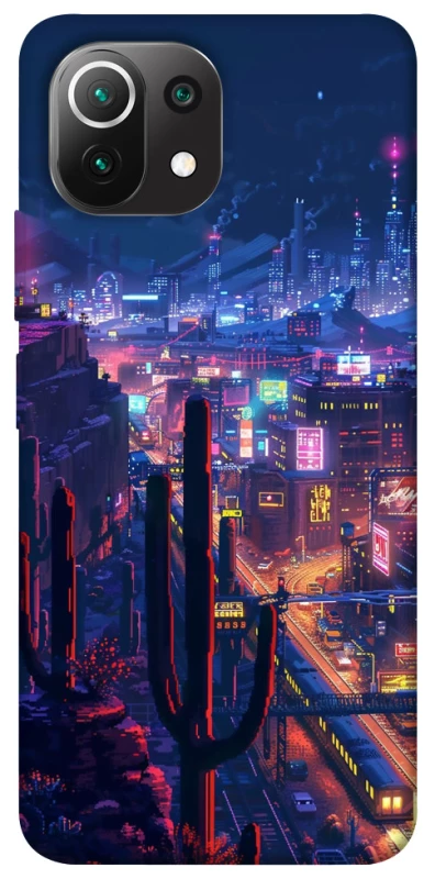 Чохол на Xiaomi Mi 11 Lite Night city фото 1 з 1