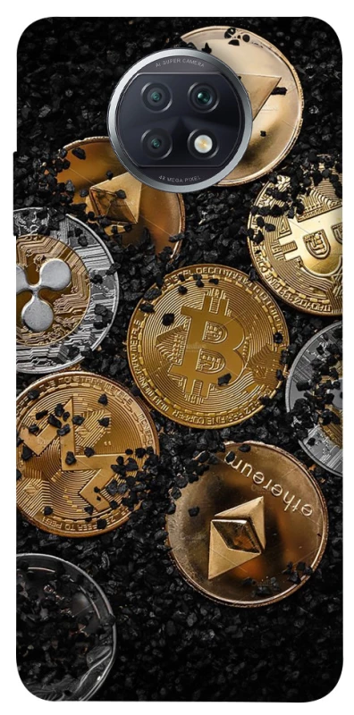 Чехол на Xiaomi Redmi Note 9 5G / Note 9T Many coins v2 фото 1 из 1