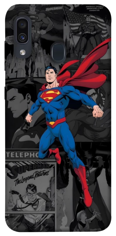 Чохол на Samsung Galaxy A20 / A30 superman comics фото 1 з 1