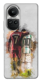 Чохол на Oppo Reno 10 Ronaldo та Messi фото 1 з 1