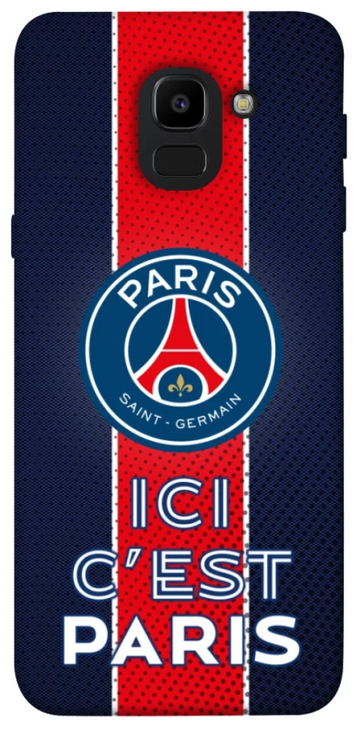 Чехол на Samsung J600F Galaxy J6 (2018) FC PSG v1 фото 1 из 1