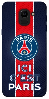 Чехол на Samsung J600F Galaxy J6 (2018) FC PSG v1 фото 1 из 1