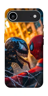 Чохол на Apple iPhone 17 Air (6.5") Venom vs Spiderman фото 1 з 1