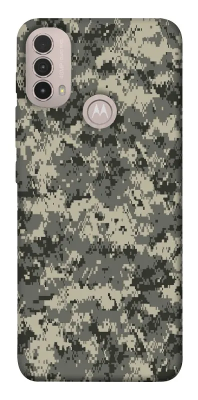 Чохол на Motorola Moto E40 Camouflage v25 фото 1 з 1