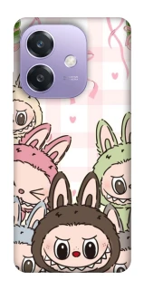 Чохол на Oppo A40m All Labubu 2 фото 1 з 1