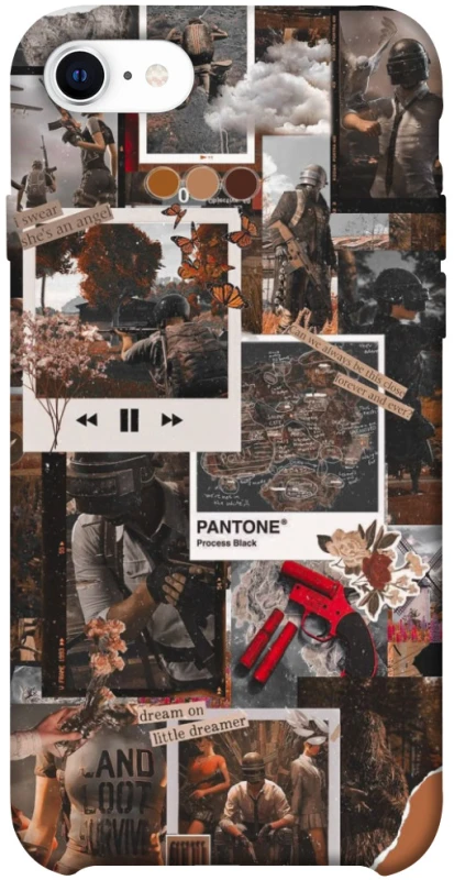 Чохол на Apple iPhone SE (2020) PUBG Collage фото 1 з 1