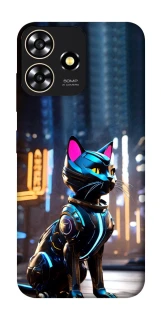 Чохол на ZTE Blade A73 4G Cyber cat фото 1 з 1
