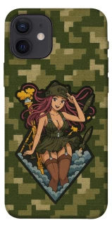 Чехол на Apple iPhone 12 (6.1") Military Waifu фото 1 из 1