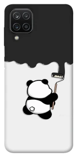 Чехол на Samsung Galaxy A12 Panda painter фото 1 из 1