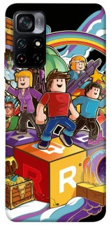 Чехол на Xiaomi Poco M4 Pro 5G Roblox family фото 1 из 1