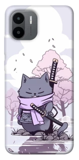 Чехол на Xiaomi Redmi A1+ / Poco C50 / A2+ Samurai cat фото 1 из 1