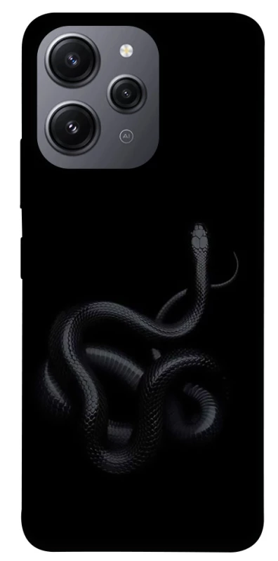 Чохол на Xiaomi Redmi 12 Black snake фото 1 з 1
