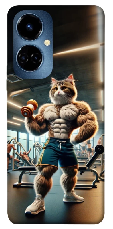 Чохол на TECNO Camon 19 Pro Кіт качок фото 1 з 1