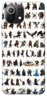 Чехол на Xiaomi Mi 11 Lite Character Selection фото 1 из 1