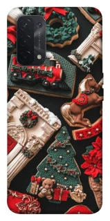 Чехол на Oppo A54 5G / A74 5G Новогодний v20 фото 1 из 1