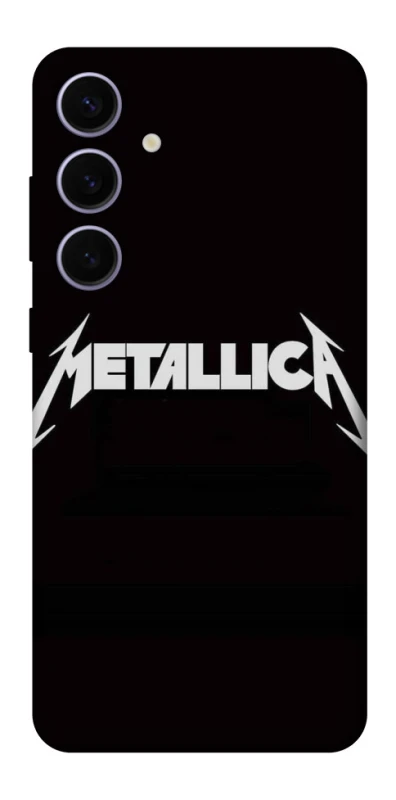 Чехол на Samsung Galaxy S25+ Metallica logo фото 1 Чехол на Samsung Galaxy S25+ Metallica logo фото 1 из 1