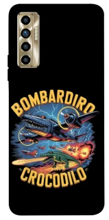 Чохол на TECNO Camon 17P Bombardino Crocodilo v2 фото 1 з 1