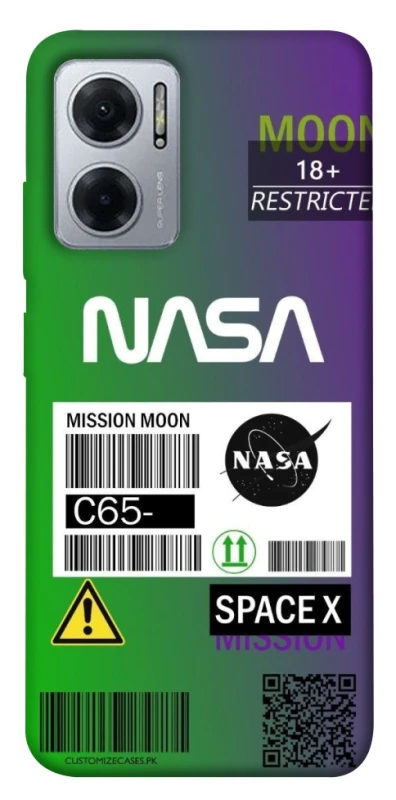 Чохол на Xiaomi Redmi Note 11E NASA ver.2 фото 1 з 1