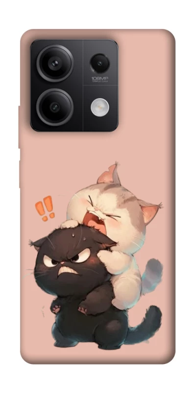 Чехол на Xiaomi Redmi Note 13 5G Сat and cat фото 1 Чехол на Xiaomi Redmi Note 13 5G Сat and cat фото 1 из 1