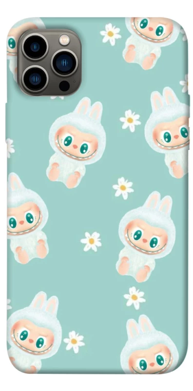 Чехол на Apple iPhone 12 Pro (6.1") Labubu Green фото 1 из 1