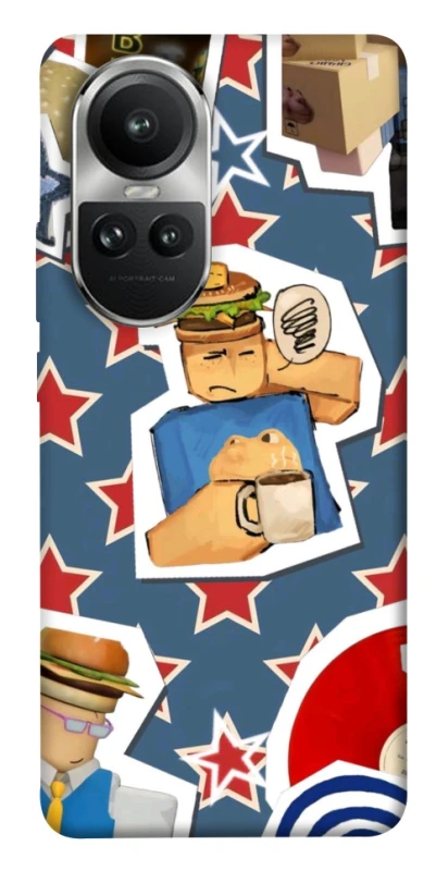 Чехол на Oppo Reno 10 Roblox v2 фото 1 из 1