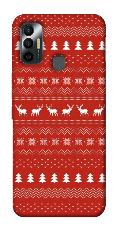 Чохол на TECNO Spark 7 Новорічний v12 фото 1 з 1