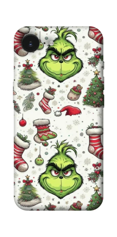 Чохол на Apple iPhone 16e (6.1") Grinch mood ver.3 фото 1 з 1