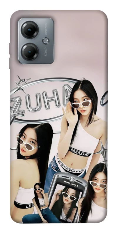 Чехол на Motorola Moto G14 Kazuha v2 - LE SSERAFIM фото 1 из 1