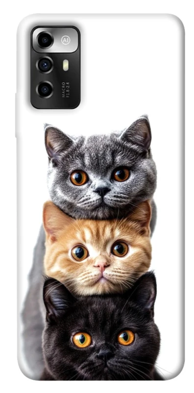 Чохол на ZTE Blade V40 Vita Гарні котики фото 1 з 1