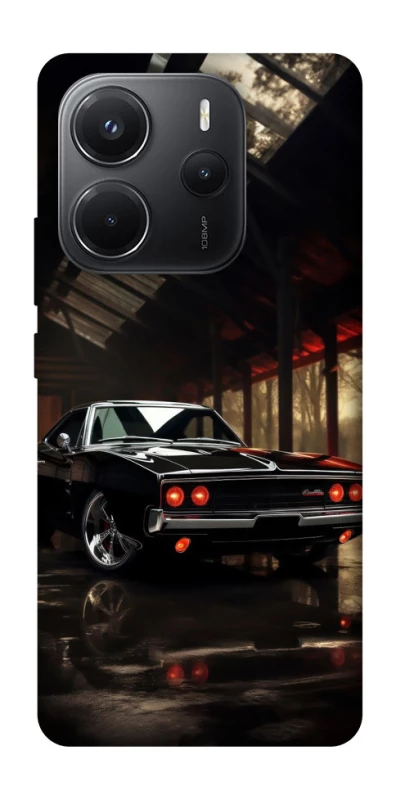 Чохол на Xiaomi Redmi Note 14 4G (Int. version) Black classic car фото 1 з 1