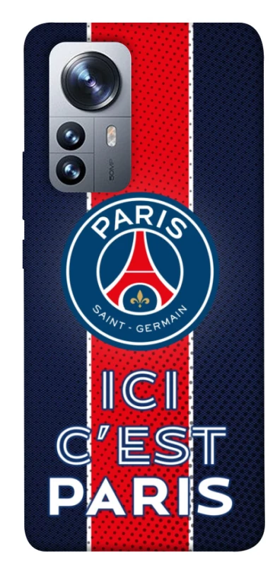 Чохол на Xiaomi 12 / 12X FC PSG v1 фото 1 з 1