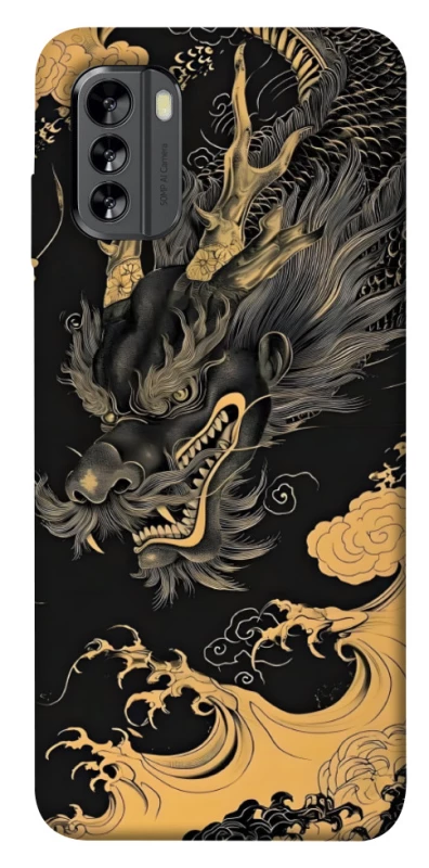 Чохол на Nokia G60 gold dragon фото 1 з 1