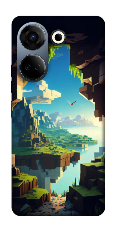 Чехол на TECNO Camon 20 Pro (CK7n) Minecraft sunrise фото 1 из 1