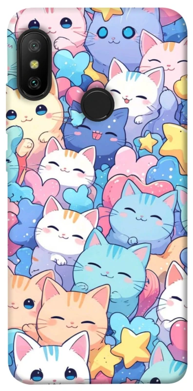 Чехол на Xiaomi Mi A2 Lite / Xiaomi Redmi 6 Pro Funny Kittens ver.3 фото 1 из 1