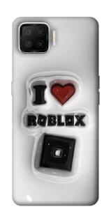Чохол на Oppo A73 (2017) I love Roblox фото 1 з 1