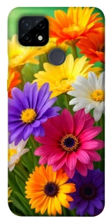 Чехол на Realme C21 Flowers v32 фото 1 из 1